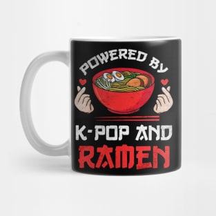 Powered by K-pop and Ramen Mug